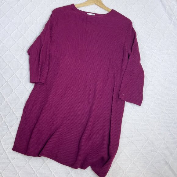 j.jill medium women's pullover sweater top ribbed knit soft - Picture 1 of 7